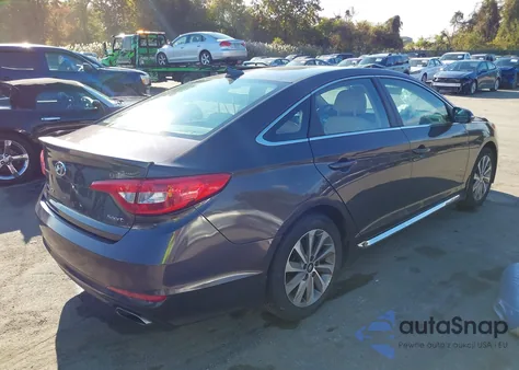2017 Hyundai Sonata Sport from USA, damaged, VIN 5NPE34AF3HH452613